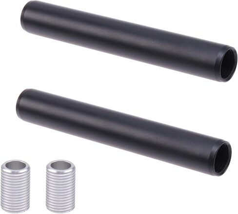 Fotga 2 Pack 20inch / 50cm Aluminum 15mm Rod for 15mm Rail Base Plate System DSLR Follow Focus Matte Box Camera Cage Shoulder Pad in Kuwait