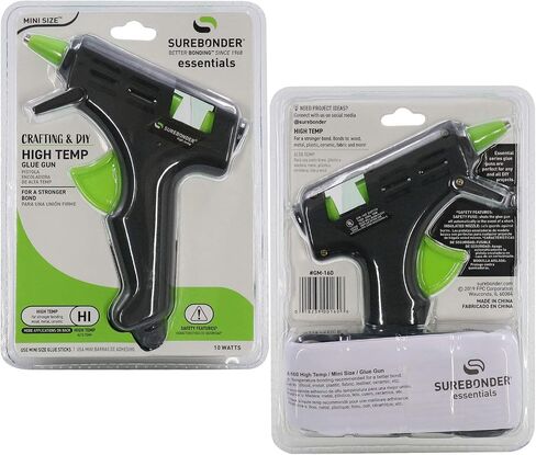 Surebonder GM-160 Mini High Temperature Glue Gun, 10-watt, Green/Black in Kuwait