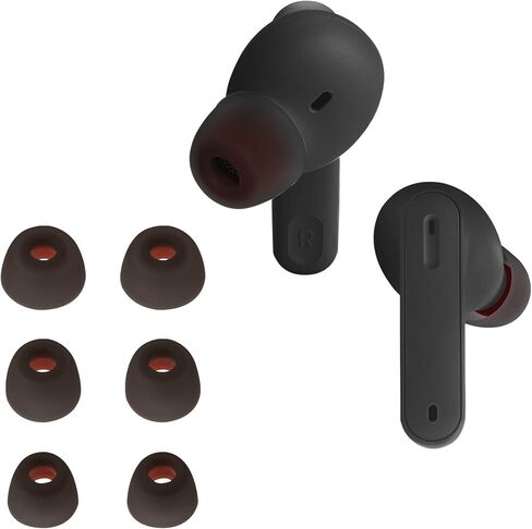 kwmobile 6X Replacement Ear Tips Compatible with JBL Tune 230 NC TWS / T230NC - Silicone Tips for Earphones - Blue in Kuwait