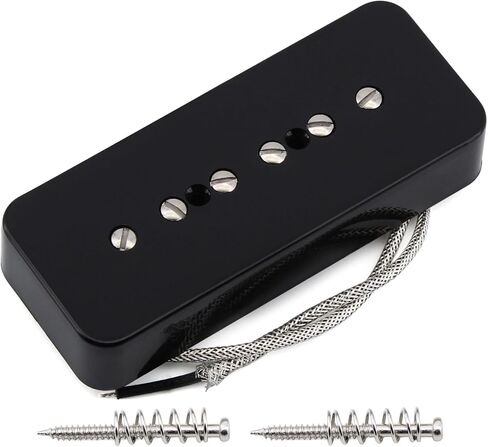 FLEOR Alnico 5 Single Coil Pickup Soap Bar Pickups Cream P90 Neck & Bridge Pickup Set in Kuwait