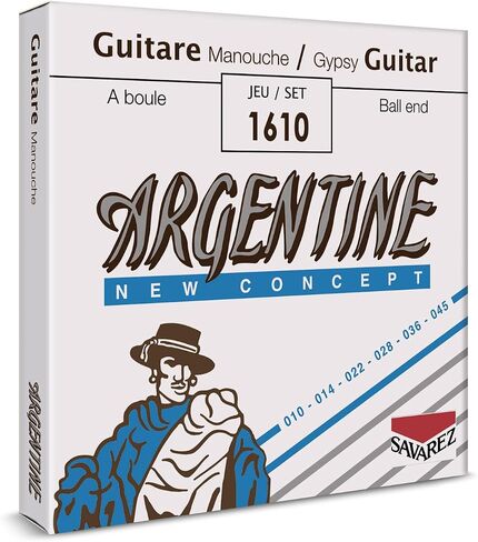 Savarez Strings set Argentine Extra Light ball end Accordion Accessory (1610) in Kuwait