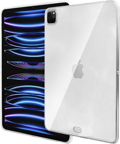 حافظة شفافة لجهاز iPad Mini الجيل السادس 8.3 بوصة 2021، تدعم الجيل الثاني من شحن قلم Apple، غطاء خلفي شفاف ناعم وخفيف الوزن من مادة TPU متوافق مع iPad Mini 6 مقاس 8.3 بوصة in Kuwait