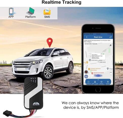 GPS Tracker Car GPS Locator Coban TK303F Waterproof Cut Off Oil Vehicle Tracker Fuel Detect Realtime Tracking Device Shock Alarm with sim Card in Kuwait