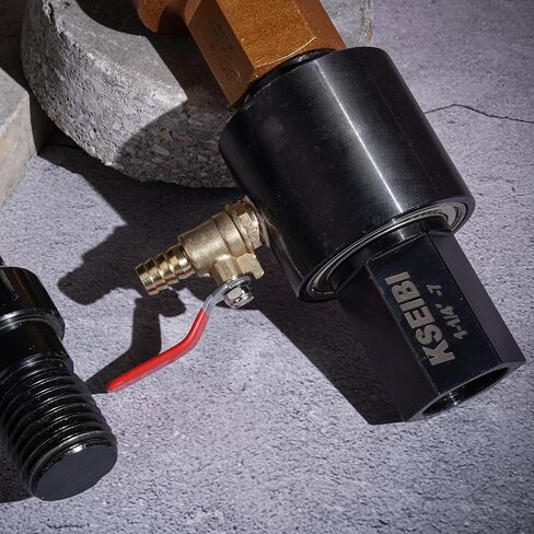 KSEIBI Water Core Bit Adapter, 1-1/4-7 Female, Water Swivel Adapter, Core Bit Connector, Essential Water Well Drilling Equipment, Well Water Drilling Equipment in Kuwait