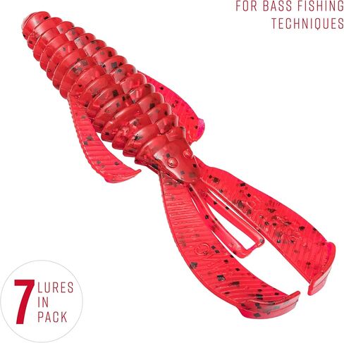 Strike King Rage Bug/Delta Red , 4-Inch in Kuwait