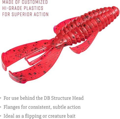 Strike King Rage Bug/Delta Red , 4-Inch in Kuwait