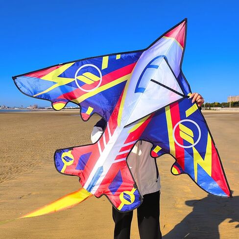 Mint's Colorful Life Airplane Kite for Kids & Adults Easy to Fly in Kuwait
