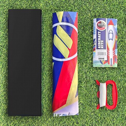 Mint's Colorful Life Airplane Kite for Kids & Adults Easy to Fly in Kuwait