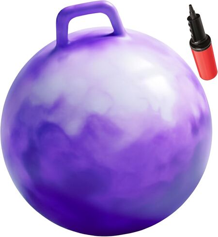 WALIKI Hopper Ball for Kids 3-6 | Hippity Hop | Jumping Kangaroo Ball | Therapy Ball | Purple 18" in Kuwait