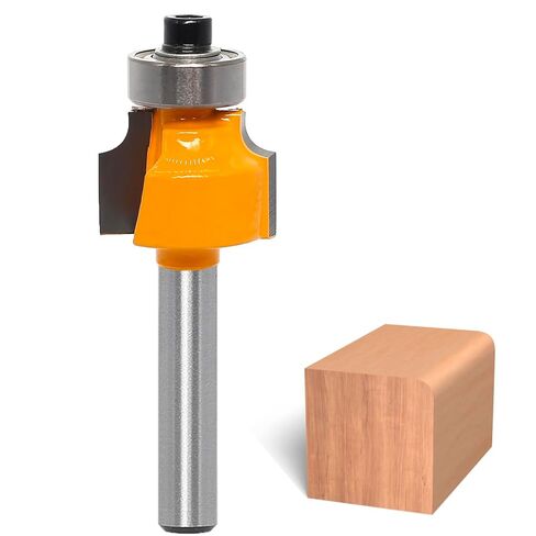 Akylin Round Over Router Bits 1/4 Shank R 1/8 for Edge Forming in Kuwait