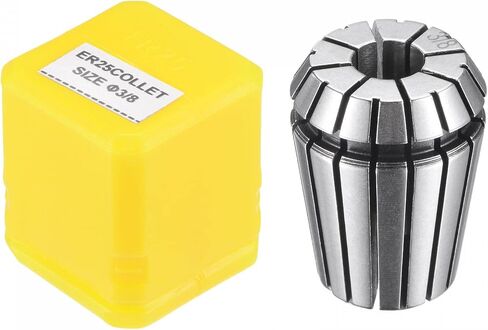 uxcell ER25 Spring Collet 3/8" Chuck for CNC Engraving Machine Lathe Milling Tool in Kuwait