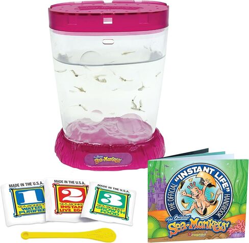 Sea-Monkeys® Ocean Zoo Neon - World's Only Instant Pets® - Assorted Colors - Ages 6+ (Pack of 1) in Kuwait