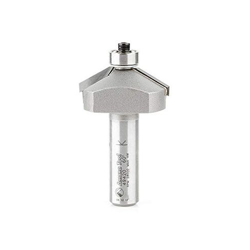 Amana Tool - 49416 Carbide Tipped Chamfer 60° x 2-1/2 Dia x 11/16 x 1/2" Shank in Kuwait