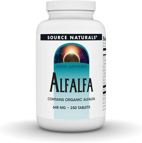 Source Naturals Alfalfa 10 Grain Dietary Supplement - 250 Tablets in Kuwait