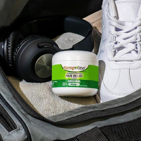 BulbHead As Seen On TV Hempvana Original Relief Cream Maximum Strength, The Hemp Cream for Muscle Joint Back Knee Shoulder Neck Elbow Hand Foot in Kuwait