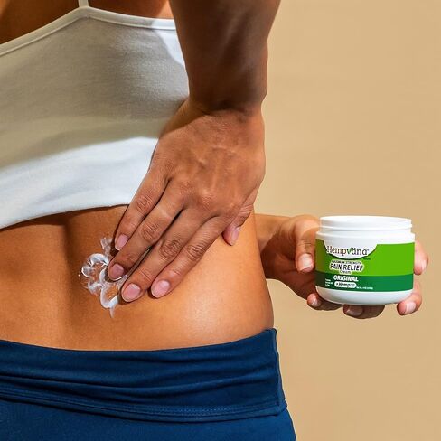 BulbHead As Seen On TV Hempvana Original Relief Cream Maximum Strength, The Hemp Cream for Muscle Joint Back Knee Shoulder Neck Elbow Hand Foot in Kuwait