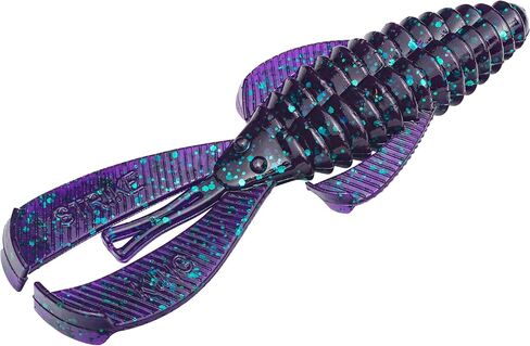 Strike King Rage Bug Fishing Lure, Junebug, 4-Inches, 7-Pack | Soft Plastic Craw in Kuwait