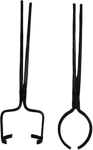 4KG-8Kg Crucible Tongs Set for Melting Metal, Foundry Casting Tools Lifting and Pouring Tongs - 19inches in Kuwait