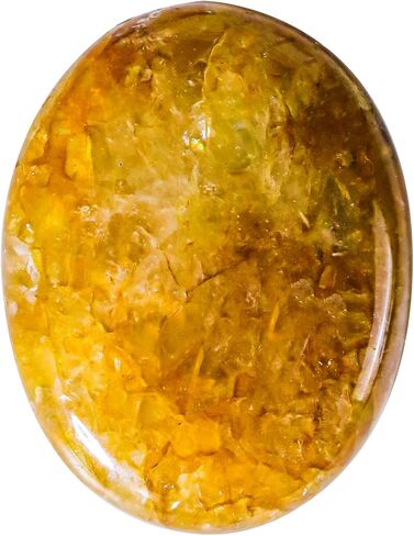 Hxswkk 1.8 Inch Rainbow Fluorite Thumb Worry Stone Palm Stone Healing Crystal Pocket Gemstone for Anxiety Relief Meditation Yoga Spiritual Reiki Positvity in Kuwait
