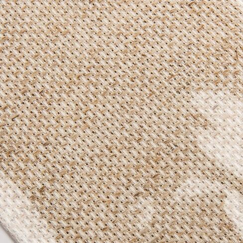 Design Works Crafts 14 Aida Fabric Pre-Cut for Counted Cross Stitch-Oatmeal, Gold in Kuwait
