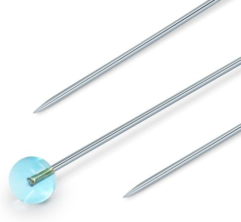 Dritz 3035 Crystal Glass Head Pins, 1-7/8-Inch (100-Count) in Kuwait