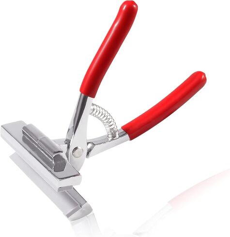 LEONTOOL Canvas Pliers, 8 Inch Canvas Stretcher Pliers with Red Padded Spring Return Handle, Draw Painting Tool with Widen Serrated Jaw for Stretching Clamp Art Oil Painting Canvas in Kuwait