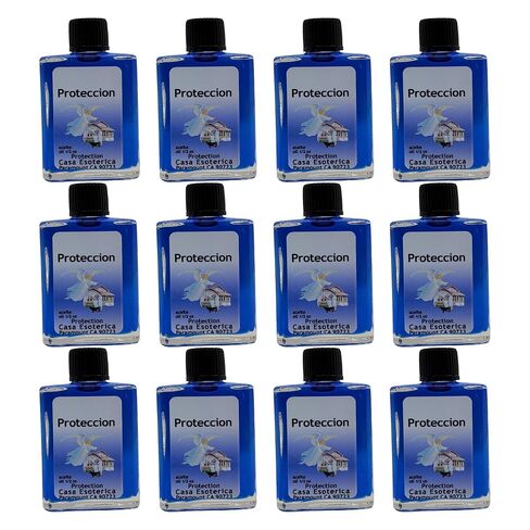 Magick Space Spiritual Anointing Oil -(Proteccion Aceite) Protection Oil - for Safety & Defense - Against Negative Energy & Harm-0.5 FL OZ (3 Pack) in Kuwait