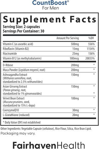 FertilAid for Men, MotilityBoost, Countboost Bundle - Male Fertility Stack with Preconception Vitamin & Fertility Formula Targets Count, Motility, Morphology, with Maca, Ashwagandha, CoQ10, Zinc in Kuwait