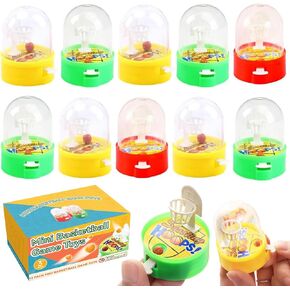 NEEW 12 Pack Mini Finger Basketball Shooting Game, Party Favors Basketball Party Decorations Mini Handheld Desktop Table Classroom Rewards, Carnival Prizes for Kids in Kuwait