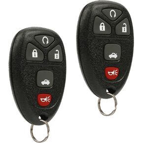 Key Fob Keyless Entry Remote fits Chevy Impala Monte Carlo/Cadillac DTS/Buick Lucerne 2006 2007 2008 2009 2010 2011 2012 2013 (Blue), Set of 2 in Kuwait