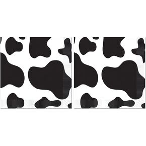 Beistle Novelty Metal Farm Animal Theme Birthday Party Western Favors, Cow Print Cowbell, White/Black in Kuwait