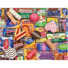Springbok's 1000 Piece Jigsaw Puzzle Sweet Tooth - Made in USA in Kuwait
