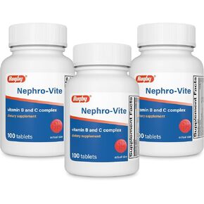 Nephro-Vite Tablets, 100 Count Per Bottle (2 Pack) in Kuwait