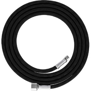 Master Airbrush Premium 6 Foot Nylon Braided Airbrush Hose with Standard 1/8" Size Fitting on One End and a 1/4" Size Fitting on The Other End (Hose Color May Vary) in Kuwait