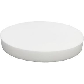 FoamRush 2" x 36" Diameter Premium Quality High Density Upholstery Foam (Bar Stools, Seat Cushion, Pouf Insert, Patio Round Cushion Replacement) Made in USA in Kuwait