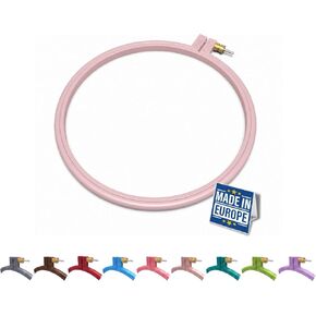 Maker Susan Plastic Embroidery Hoop, Hello Series, Turquoise, 7.5" in Kuwait