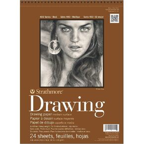 Strathmore (400-1 400 Series Drawing Pad, Medium Surface, 4"x6", 24 Sheets in Kuwait