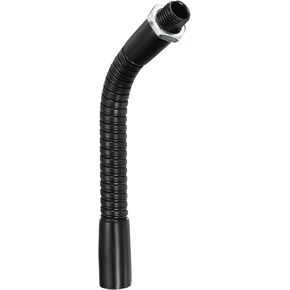 PATIKIL 25cm/10" Microphone Gooseneck, M10 Fine Thread Metal Universal Hose Flexible Arm Gooseneck Tube Extension for Multifunction DIY, Black in Kuwait