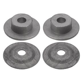 HARFINGTON 2pcs Bench Grinder Arbor Washer Flange 1.26" OD x 0.52" ID Carbon Steel Tool Parts for Bench Grinder Polisher in Kuwait