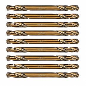 HSS Cobalt Drill Bit Double End 1/8 in. Stubby Body Drill Steel Metal Iron-10Pcs in Kuwait