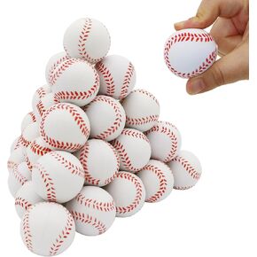 Urspasol 20 PCS 1.6 inch Foam Basketball Stress Ball Small Mini Sports Squeeze Ball Basketball Party Favors for Kids Stress Relief Toy School Carnival Reward in Kuwait