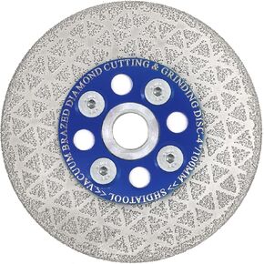 SHDIATOOL Diamond Cutting Blade 4-Inch,Saw Blade,Cut-Off Wheel Grinding Disc 5/8"-11 Flange for Granite Marble Concrete Tile 100mm in Kuwait