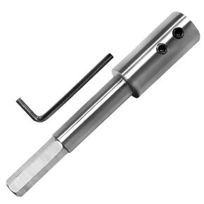 ASNOMY 2Pcs 4.5" & 7" Extra Long Forstner Drill Bit Extension for Adding Over 3-1/4" & 5-3/4" of Drilling Depth to Your 3/8" Round or Hex Shafts Forstner Bit in Kuwait