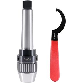 CanCNC Tooling Solutions Precision Keyless Drill Chuck, Heavy-Duty with Integrated Shank, Titanium Jaws, 0537-5804 in Kuwait