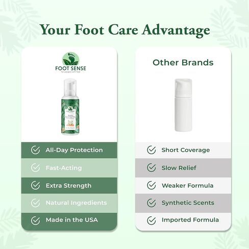 Tea Tree Oil Foaming Therapeutic Soap & Foot Wash Made in USA Promotes Healthy Skin, Feet & Nails Fights Foot Odor, Eczema, Athlete's Foot 6.5 Oz in Kuwait