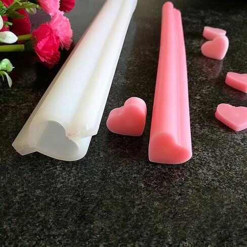 EchoDone Square Tube Column Silicone Soap Candle Mold Embed Soap Making Supplies Silicone Mold for Soap in Kuwait