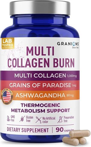 Liquid Collagen Peptides with Biotin and Lysine - Max Hair Skin and Nails Liquid Collagen for Women - 50,000mcg Collagen Liquid, 10,000mcg Biotin Drops, Liquid Lysine - 2oz Strawberry Collagen Drink in Kuwait