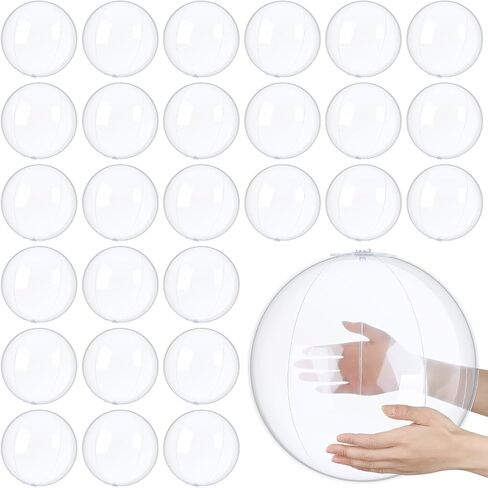 12 Pieces Inflatable Clear Beach Ball Inflatable Clear Balloons Transparent Swimming Pool Party Ball for Summer Beach, Pool and Party Favor(16 Inch, 20 Inch) in Kuwait