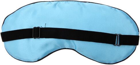 Silk Sleep Mask for A Full Night's Sleep,Comfortable and Super Soft Eye Mask with Adjustable Strap, for Travel, Nap, Meditation, Blindfold for Women, Men (Hot Pink) in Kuwait