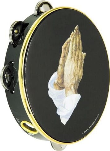 Remo TA-9210-14 Praise Tambourine - Praying Hand, 10" in Kuwait